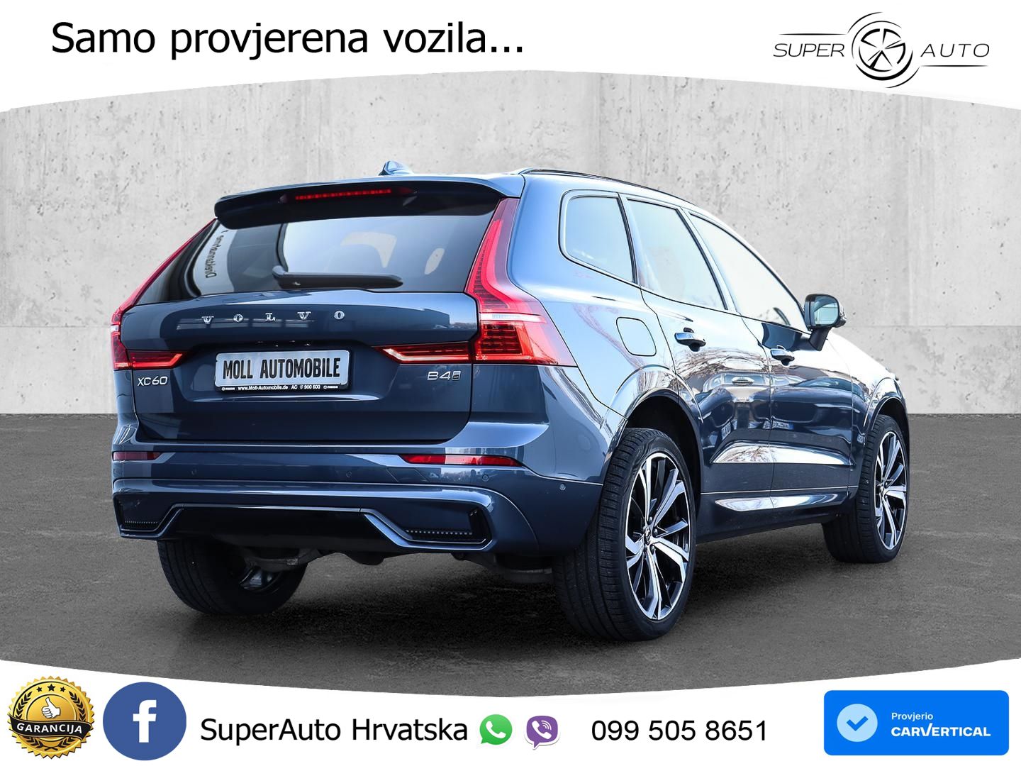 Volvo XC60 B4 Diesel AWD Geartronic LED+GR SJED+ACC