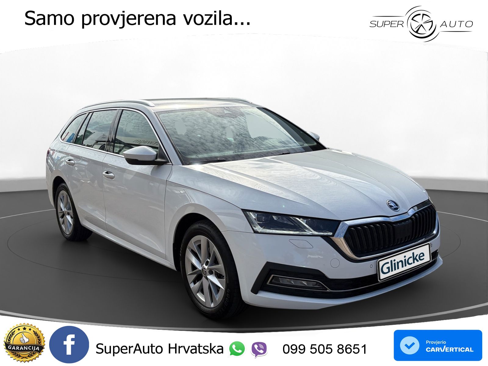 Škoda Octavia Combi 2.0 TDI (150 KS) LED+GR SJED+ACC