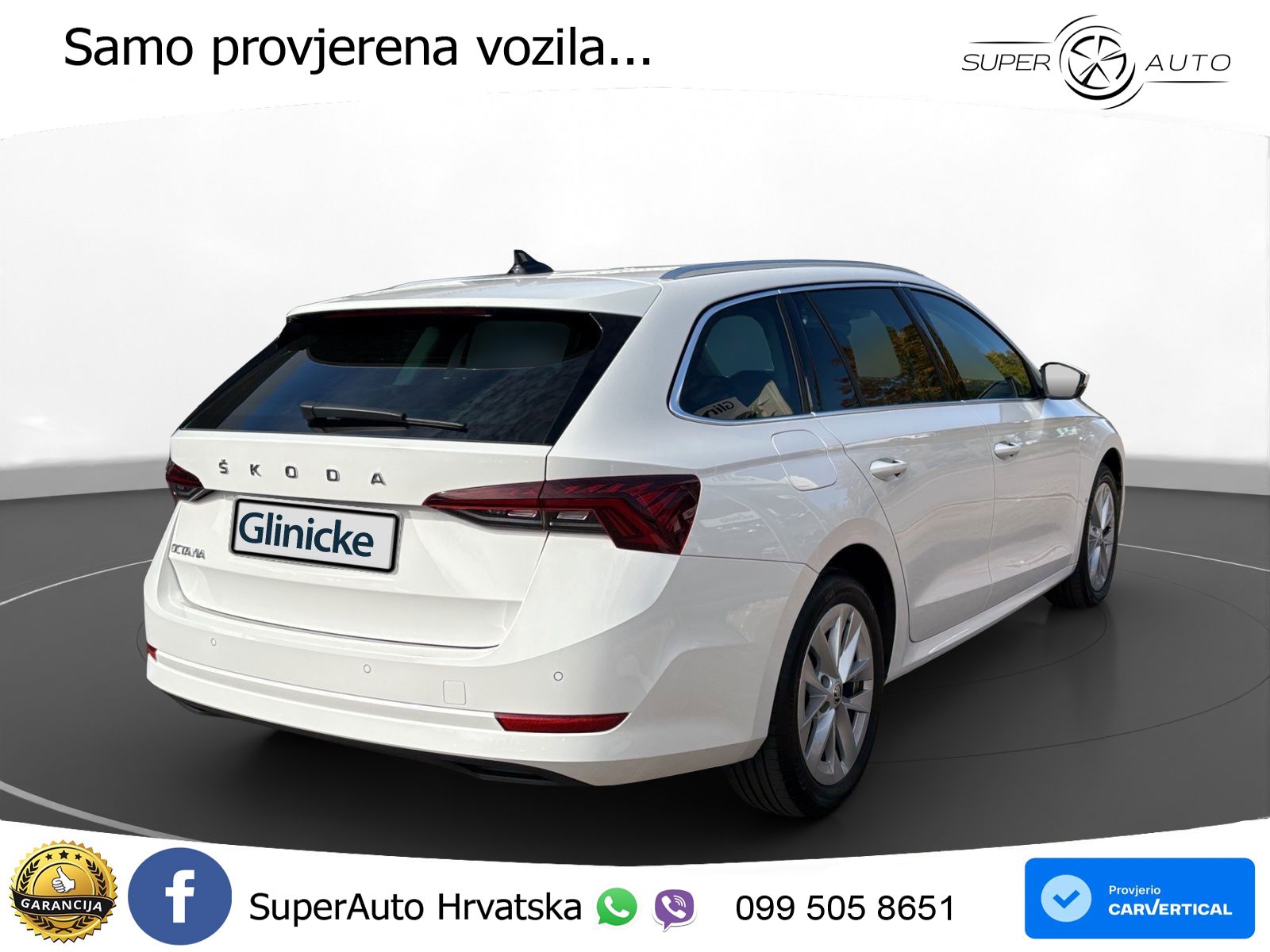 Škoda Octavia Combi 2.0 TDI (150 KS) LED+GR SJED+ACC