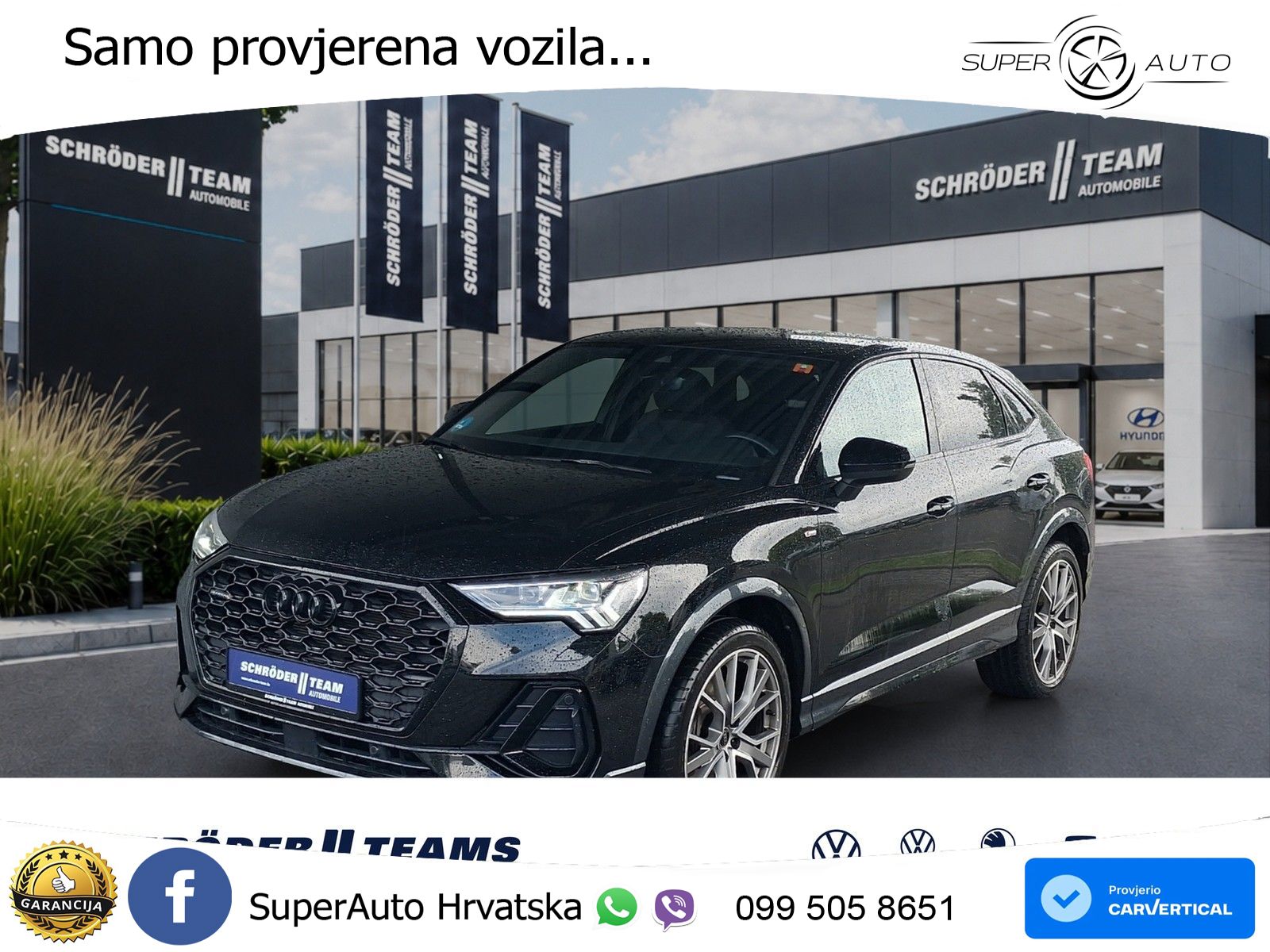 Audi Q3 II Sportback 40 TFSI (190 KS) quattro S tronic S line MATRIX+GR SJED+KAM