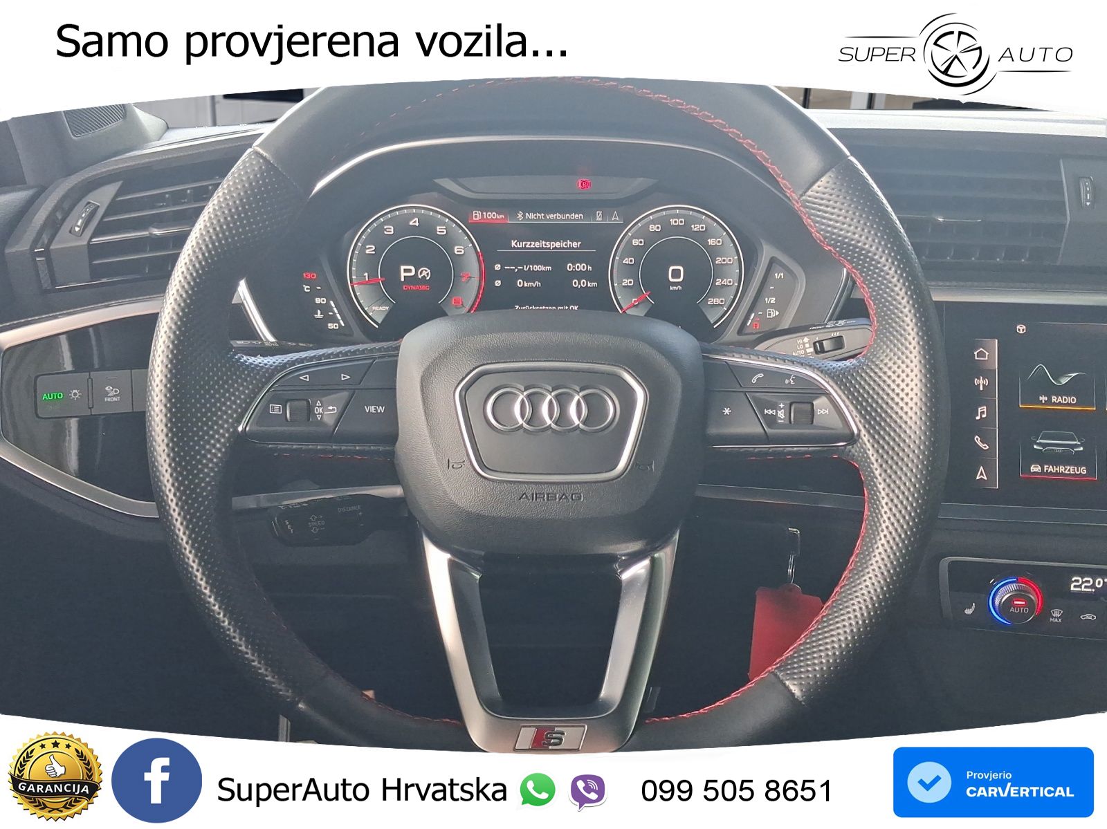 Audi Q3 II Sportback 40 TFSI (190 KS) quattro S tronic S line MATRIX+GR SJED+KAM