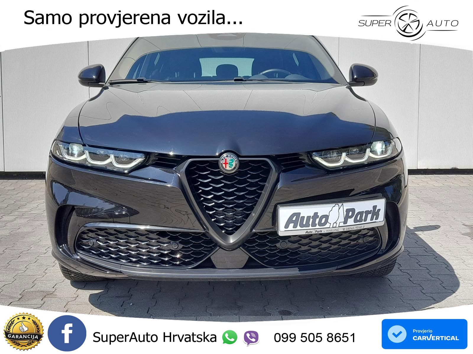 Alfa Romeo Tonale 1.5 VGT (160 KS) 48V-Hybrid TCT LED+GR SJED+ACC