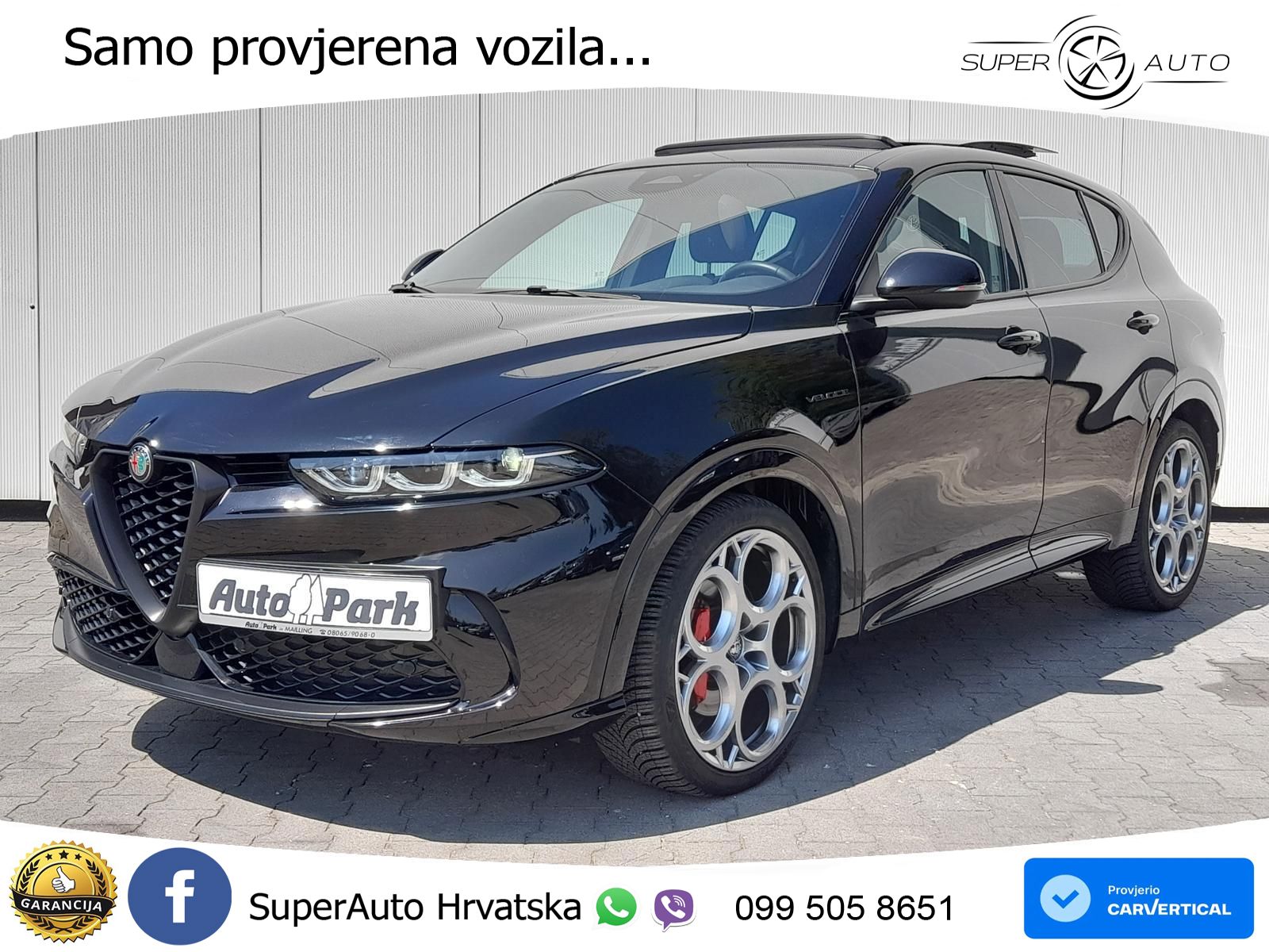 Alfa Romeo Tonale 1.5 VGT (160 KS) 48V-Hybrid TCT LED+GR SJED+ACC