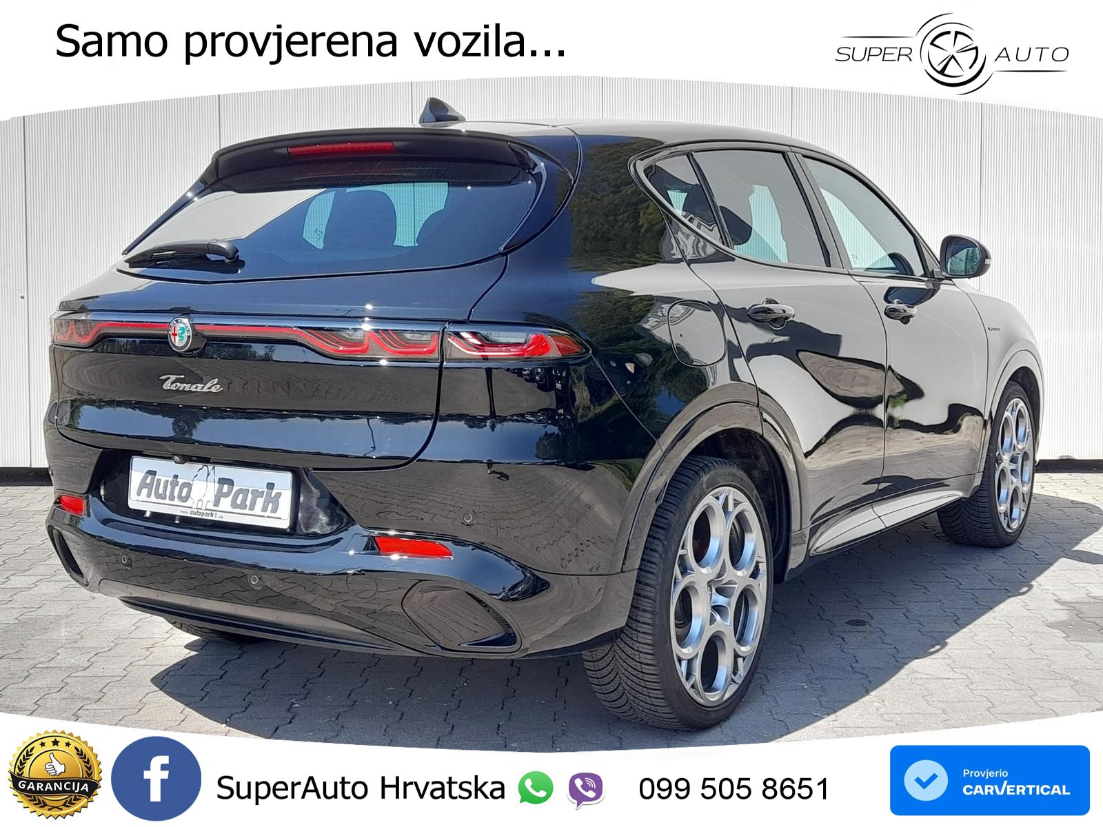 Alfa Romeo Tonale 1.5 VGT (160 KS) 48V-Hybrid TCT LED+GR SJED+ACC