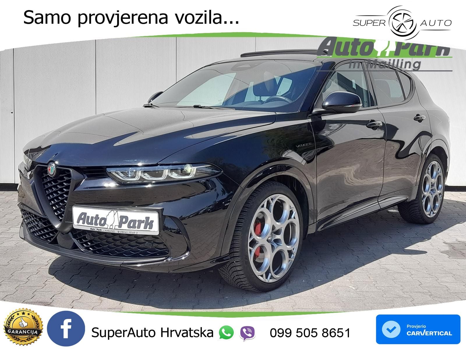 Alfa Romeo Tonale 1.5 VGT (160 KS) 48V-Hybrid TCT LED+GR SJED+ACC