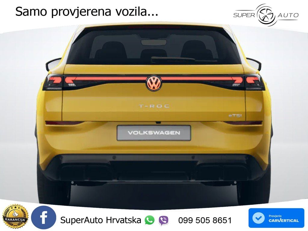 Volkswagen T-Roc II 1.5 eTSI (150 KS)  DSG MATRIX+GR SJED+KAM
