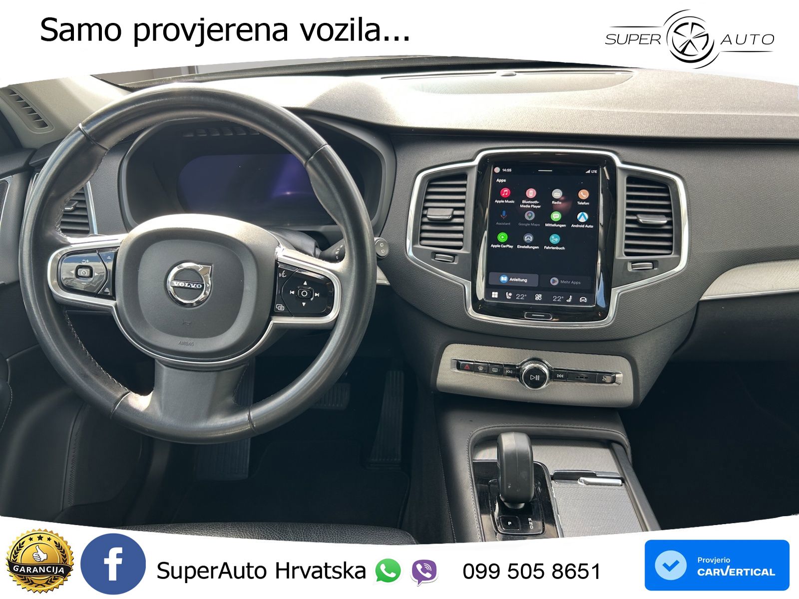 Volvo XC90 Recharge 2.0 T8 AWD Geartronic LED+GR SJED+ACC