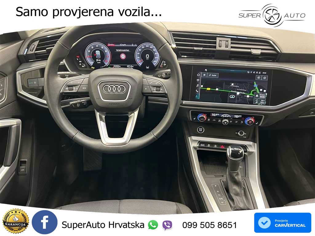 Audi Q3 Sportback 35 TFSI (150 KS) S tronic S line LED+GR SJED+ACC