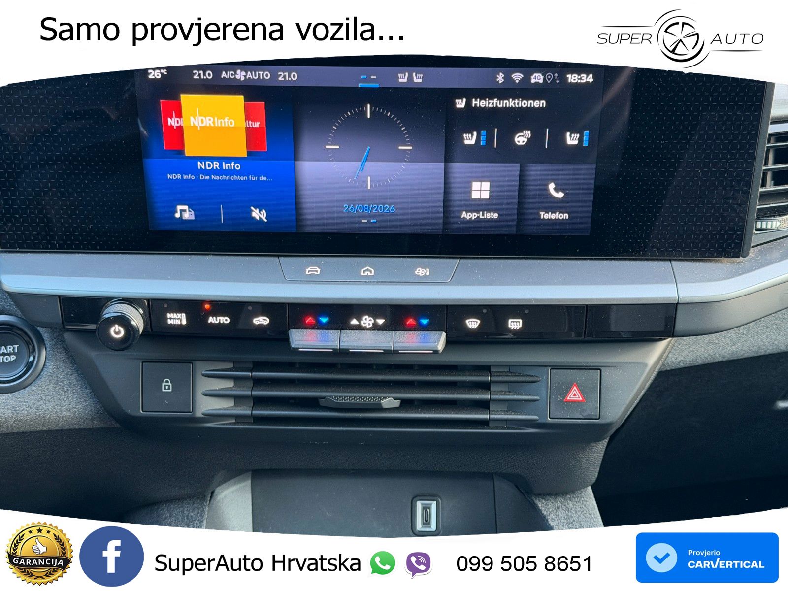Opel Grandland 1.2 Turbo (145 KS) Hybrid eDCT Edition LED+GR SJED+ACC