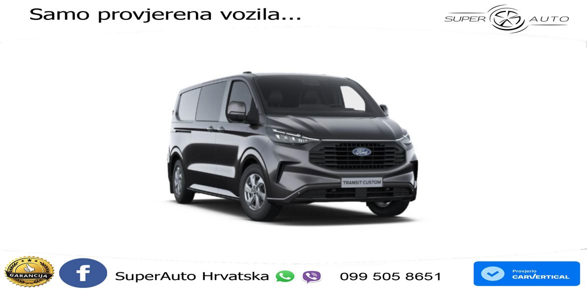 Ford Transit Custom MultiCab Limited 320 L2 Aut. AHK* 136 KS