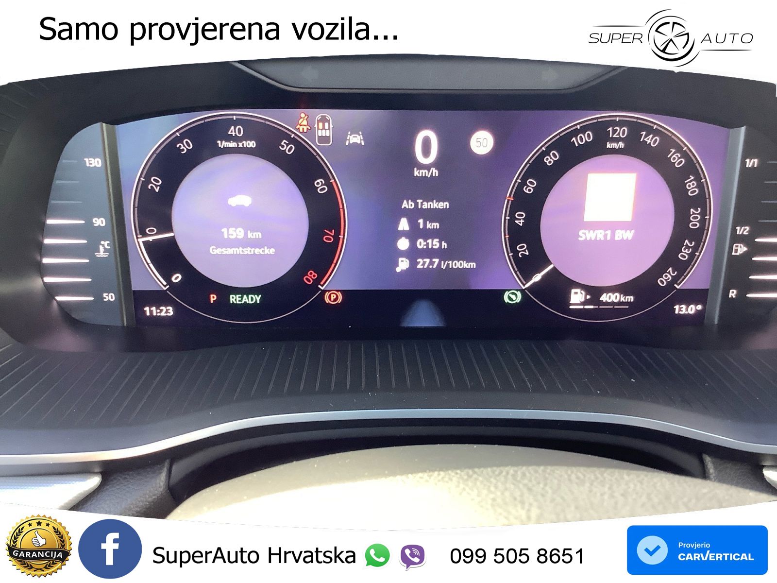Škoda Octavia Combi 1.5 TSI (150 KS) DSG Selection LED+GR SJED+ACC