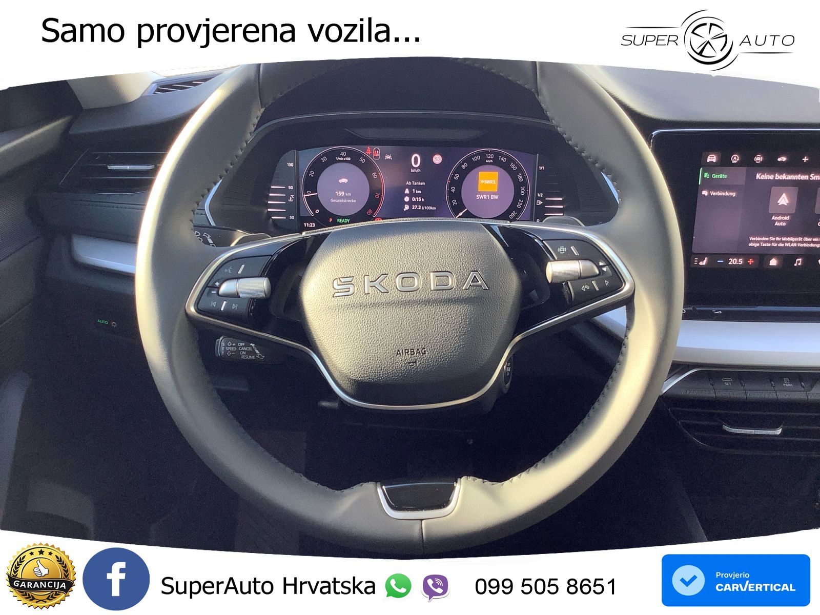 Škoda Octavia Combi 1.5 TSI (150 KS) DSG Selection LED+GR SJED+ACC