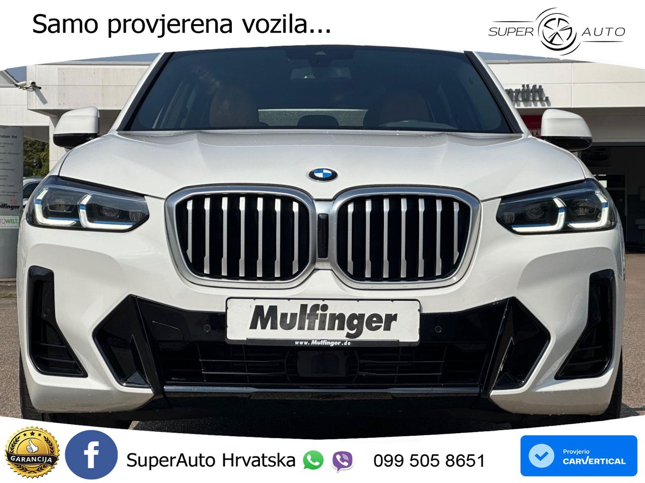BMW X3 30d xDrive Steptronic M Sport LED+GR SJED+ACC
