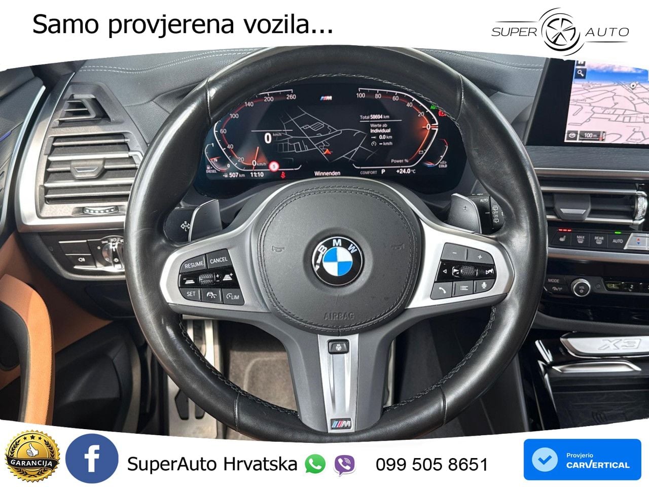 BMW X3 30d xDrive Steptronic M Sport LED+GR SJED+ACC