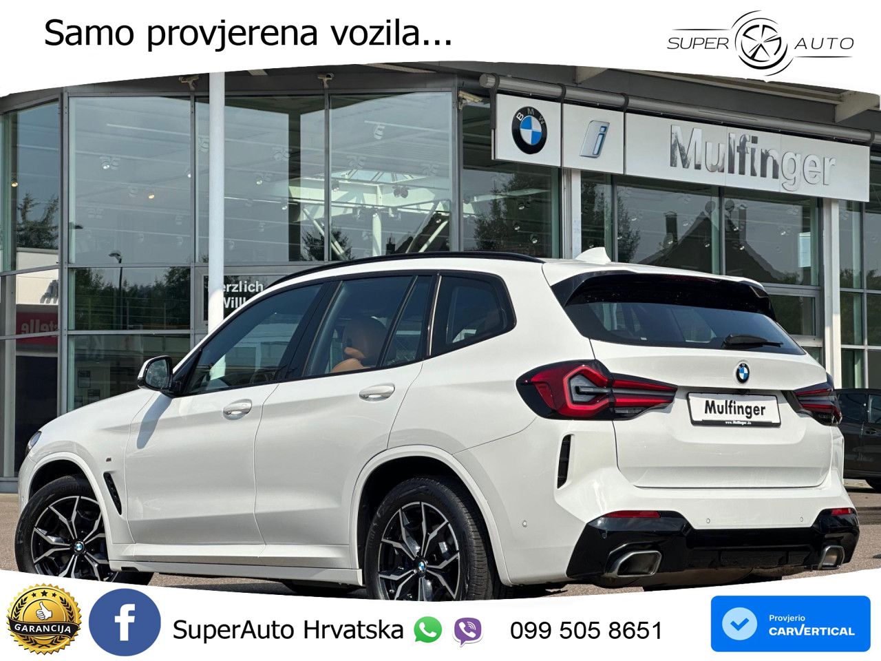 BMW X3 30d xDrive Steptronic M Sport LED+GR SJED+ACC