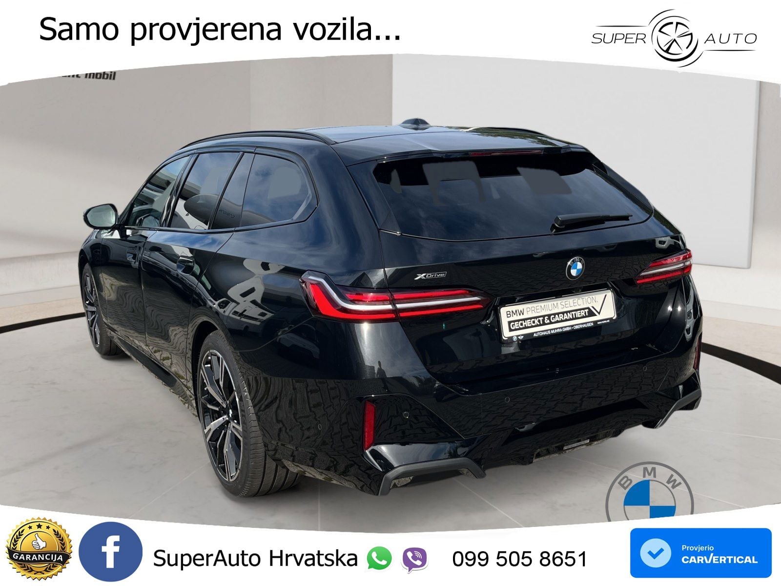 BMW 520d Touring (197 KS) xDrive Steptronic M Sport ACC+HEAD+4xGR SJED+360+PANO