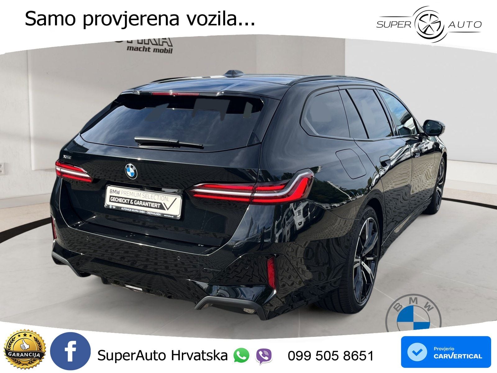 BMW 520d Touring (197 KS) xDrive Steptronic M Sport ACC+HEAD+4xGR SJED+360+PANO