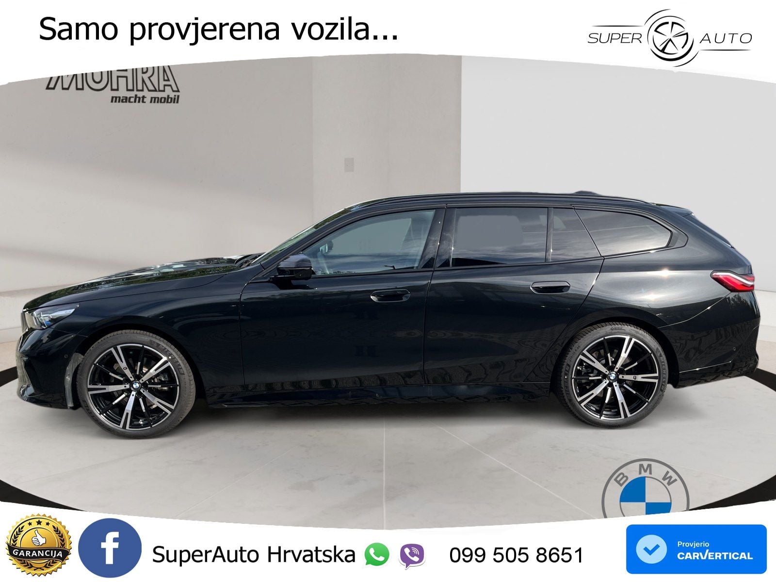 BMW 520d Touring (197 KS) xDrive Steptronic M Sport ACC+HEAD+4xGR SJED+360+PANO