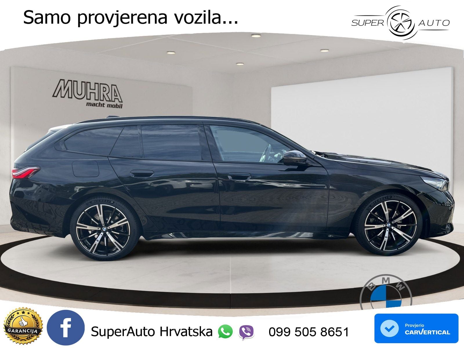 BMW 520d Touring (197 KS) xDrive Steptronic M Sport ACC+HEAD+4xGR SJED+360+PANO