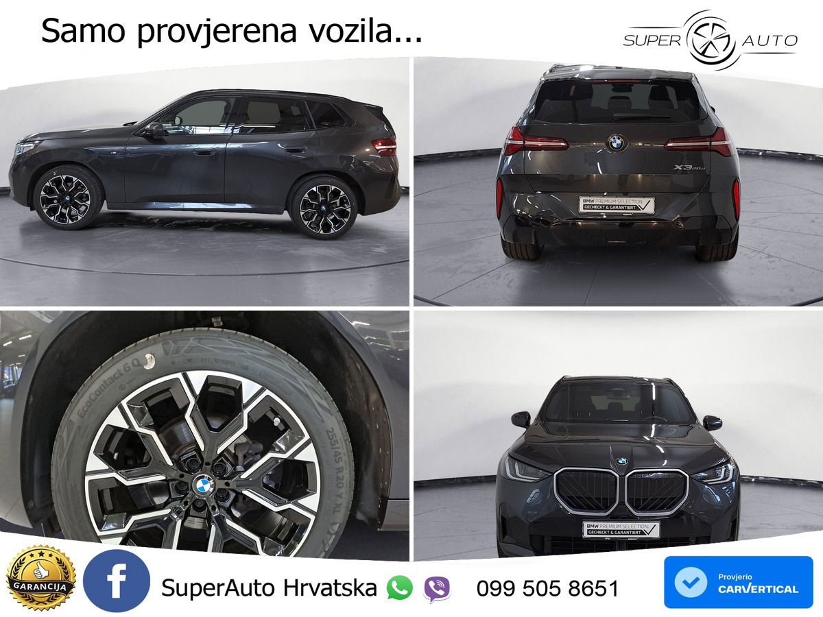BMW X3 20d xDrive Steptronic M Sport LED+GR SJED+ACC