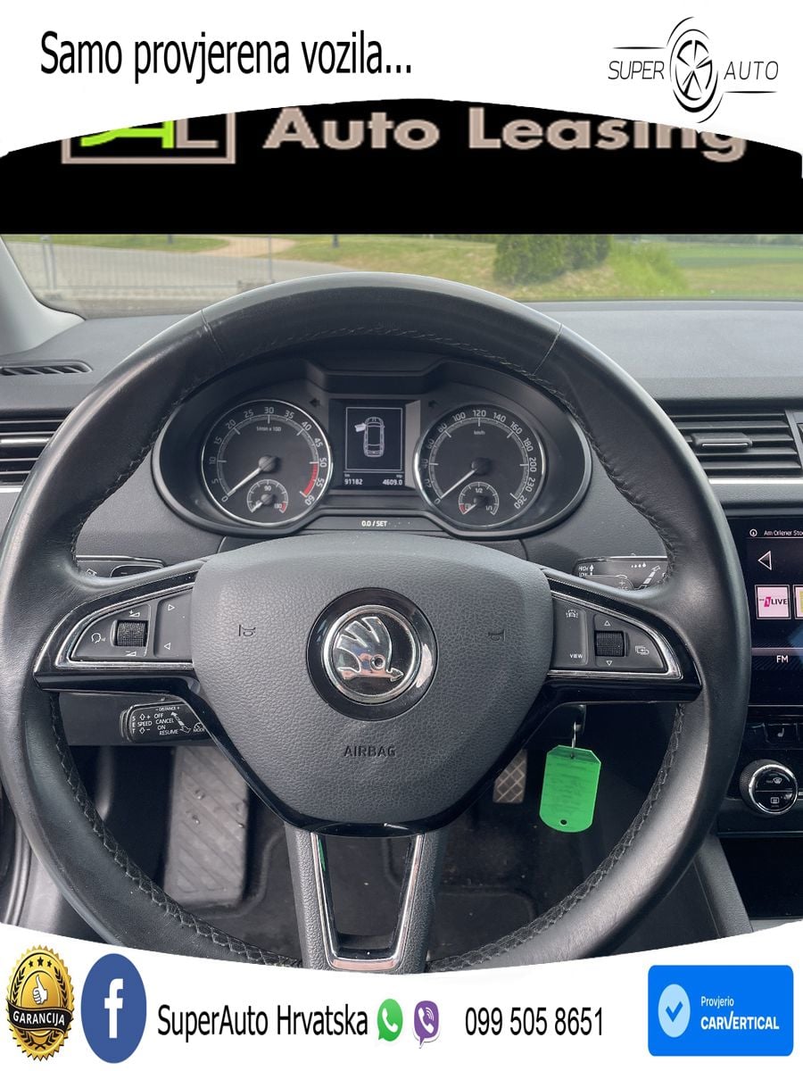 Škoda Octavia Combi 2.0 TDI (150 KS) DSG LED+GR SJED+ACC