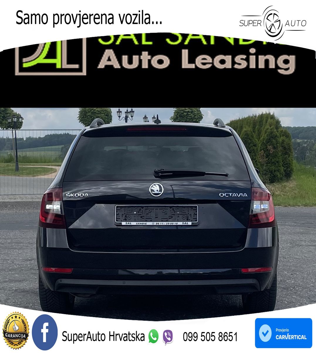 Škoda Octavia Combi 2.0 TDI (150 KS) DSG LED+GR SJED+ACC