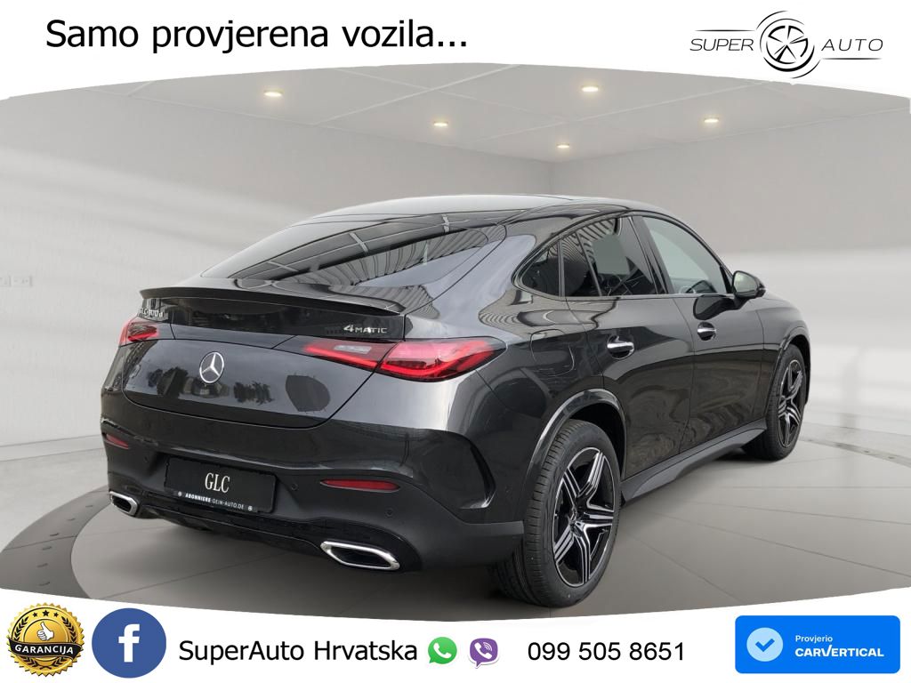 Mercedes GLC Coupe 300d (269 KS) 4MATIC 9G-TRONIC Night paket ACC+GR SJED+360+PANO