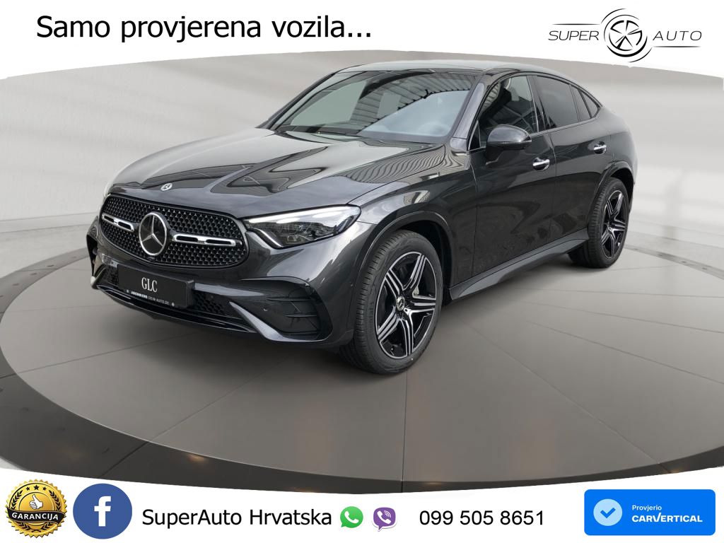 Mercedes GLC Coupe 300d (269 KS) 4MATIC 9G-TRONIC Night paket ACC+GR SJED+360+PANO