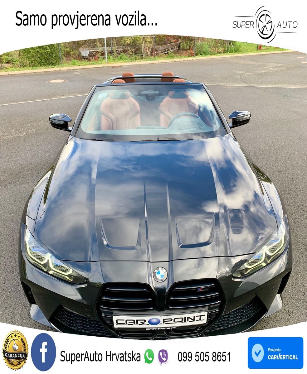 BMW M4 Convertible Competition 3.0 (510 KS) xDrive Steptronic LED+GR SJED+ACC