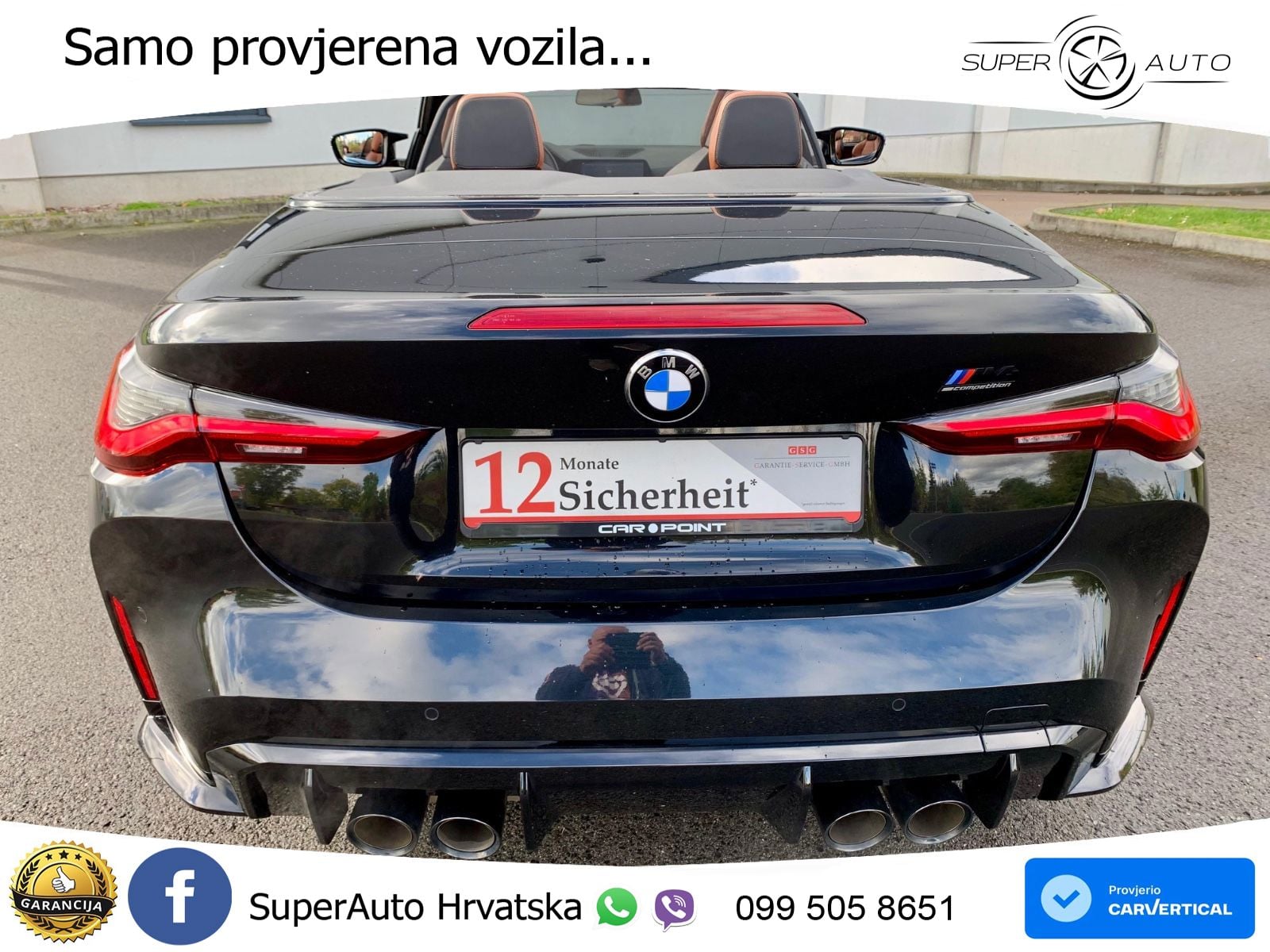 BMW M4 Convertible Competition 3.0 (510 KS) xDrive Steptronic LED+GR SJED+ACC
