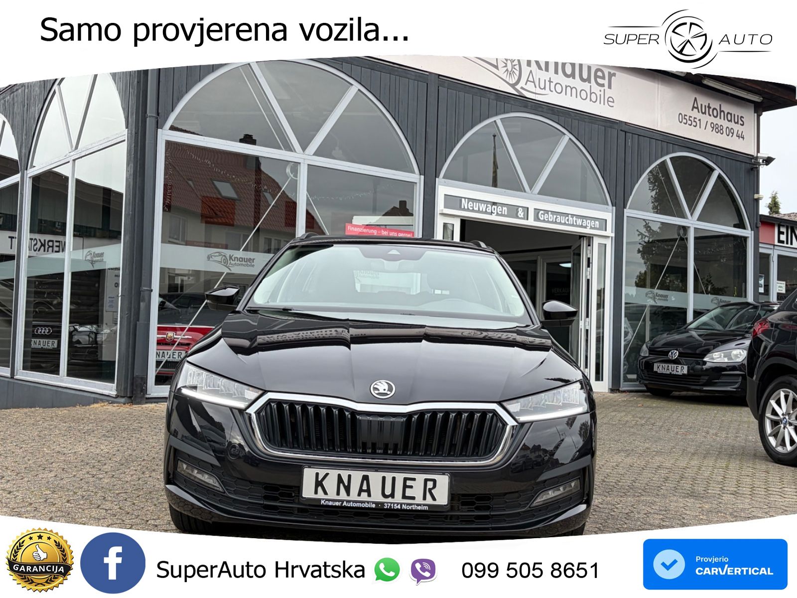 Škoda Octavia Combi 2.0 TDI (150 KS) DSG LED+GR SJED+ACC
