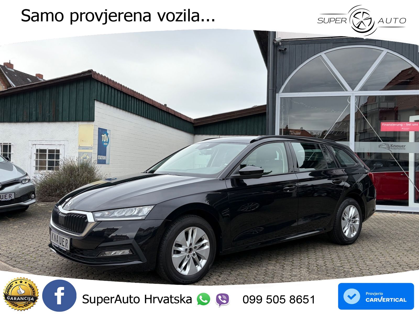 Škoda Octavia Combi 2.0 TDI (150 KS) DSG LED+GR SJED+ACC