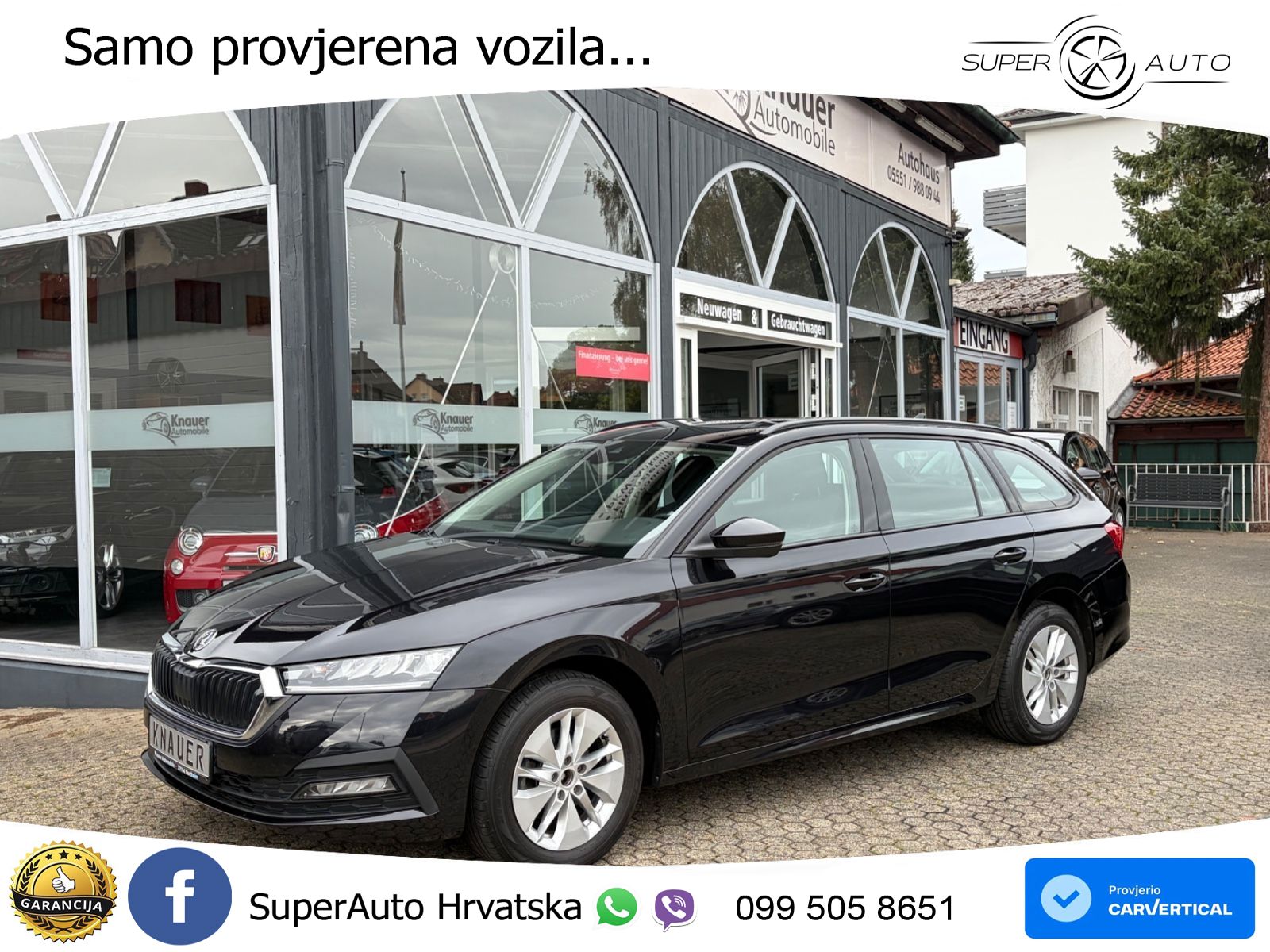 Škoda Octavia Combi 2.0 TDI (150 KS) DSG LED+GR SJED+ACC