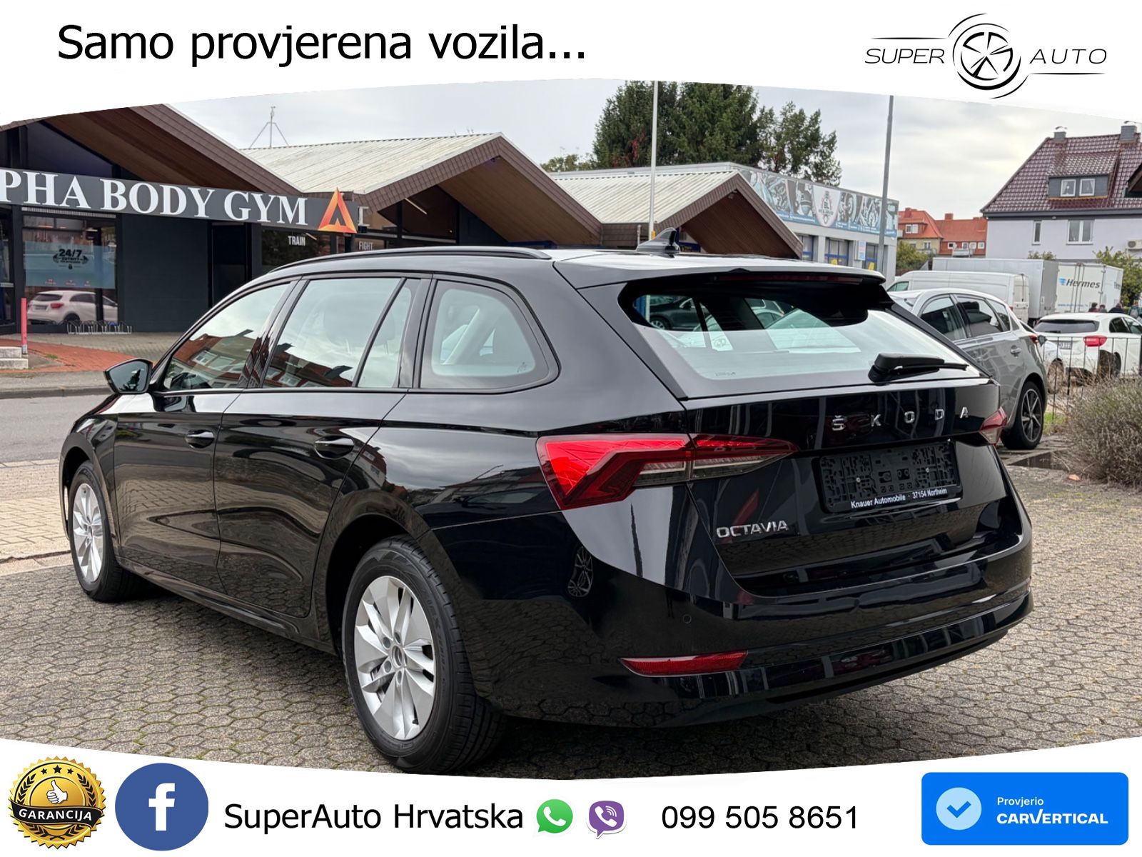 Škoda Octavia Combi 2.0 TDI (150 KS) DSG LED+GR SJED+ACC