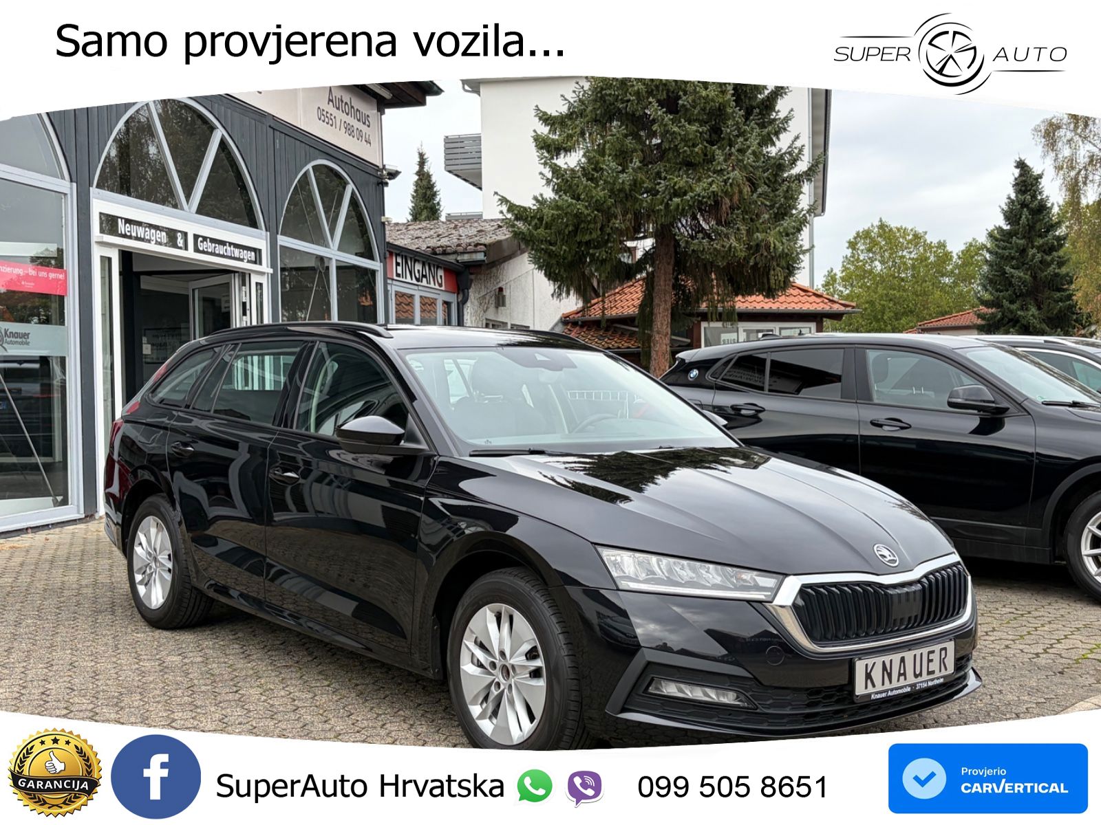 Škoda Octavia Combi 2.0 TDI (150 KS) DSG LED+GR SJED+ACC