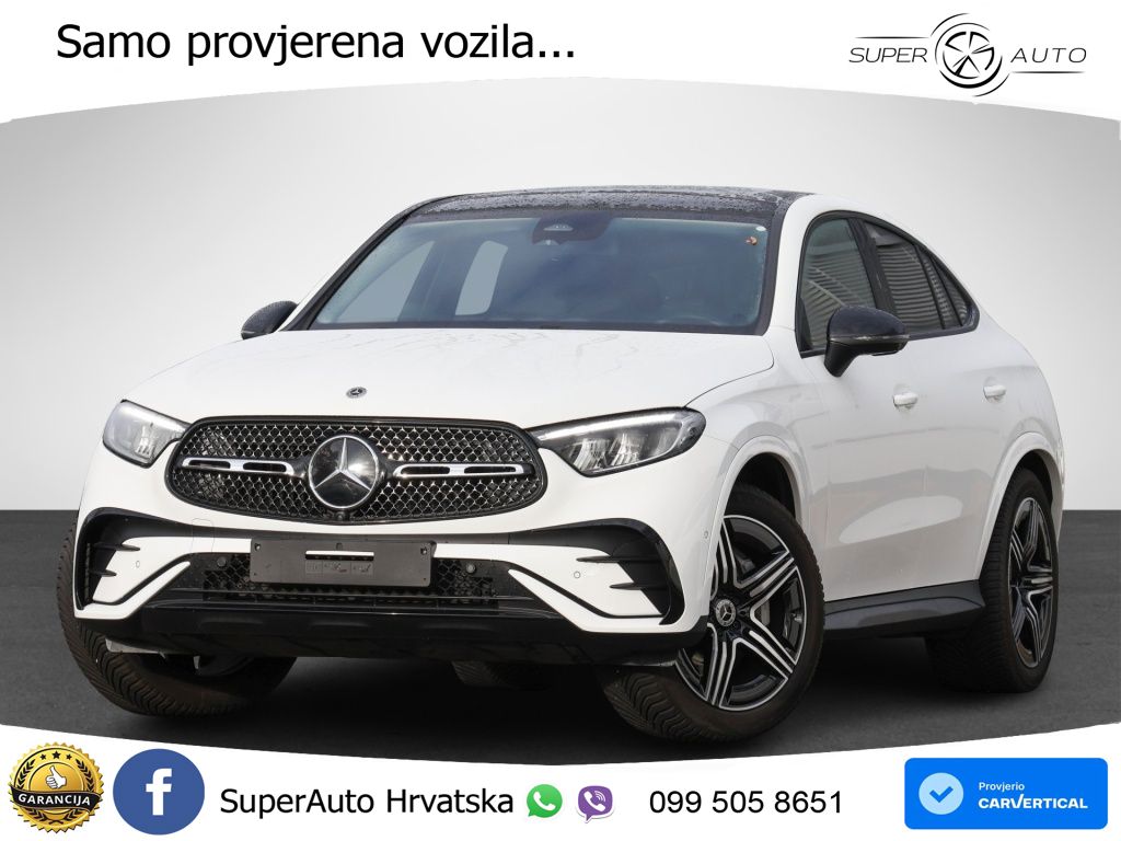 Mercedes GLC Coupe 200 (204 KS) 4MATIC 9G-TRONIC AMG ACC+GR SJED+360+PANO