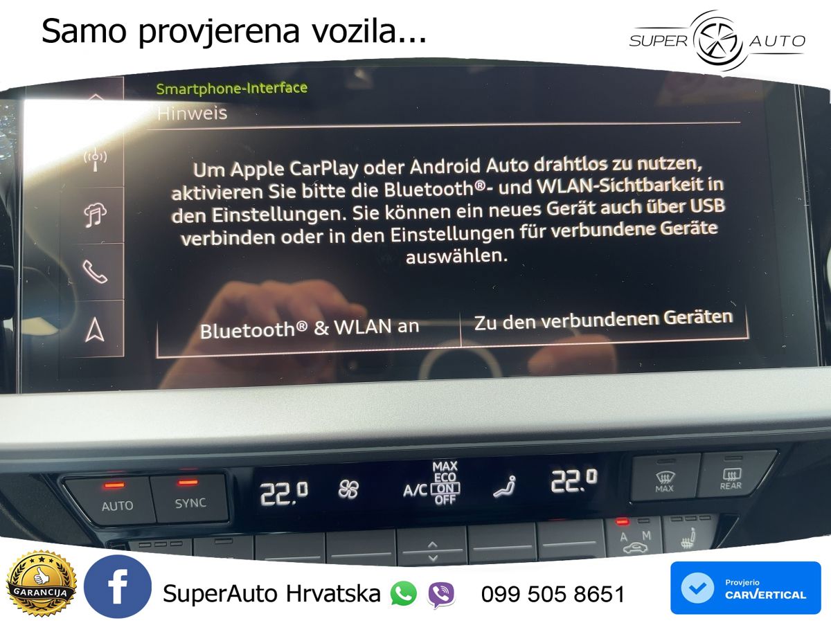 Audi A3 allstreet 40 TFSIe (204 KS) S tronic LED+GR SJED+ACC