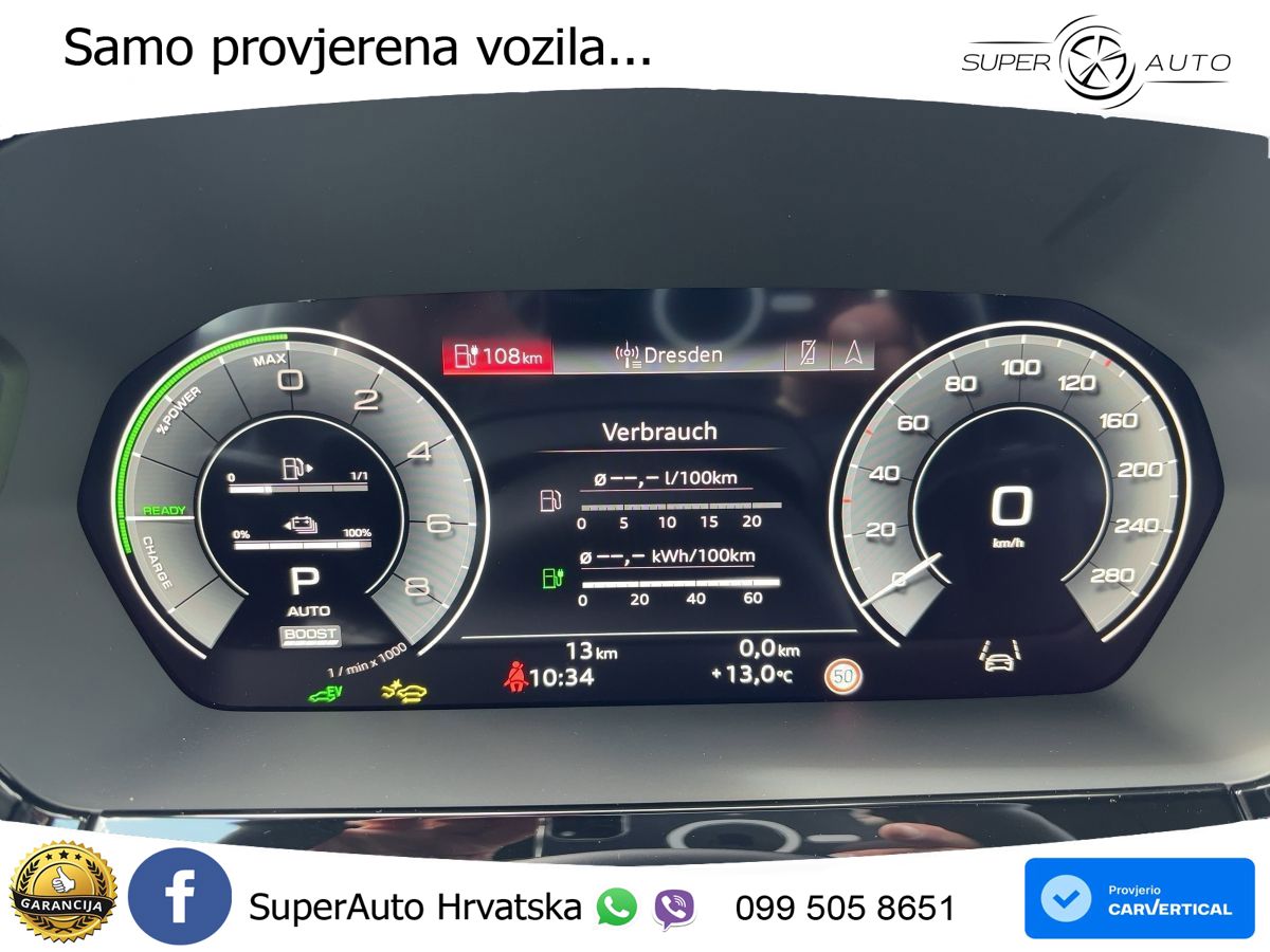 Audi A3 allstreet 40 TFSIe (204 KS) S tronic LED+GR SJED+ACC