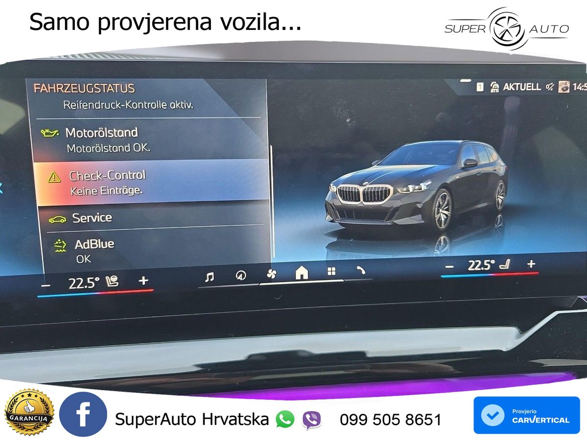 BMW 540d Touring (303 KS) xDrive Steptronic M Sport LED+GR SJED+ACC