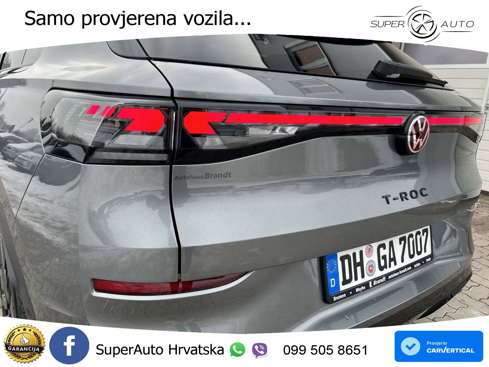 Volkswagen T-Roc II 1.5 eTSI (150 KS)  DSG LED+GR SJED+ACC