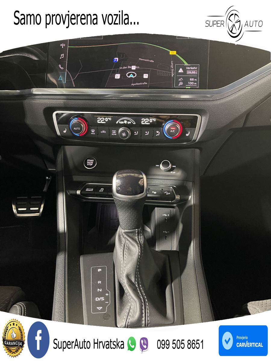 Audi Q3 II Sportback 40 TFSI (190 KS) quattro S tronic S line