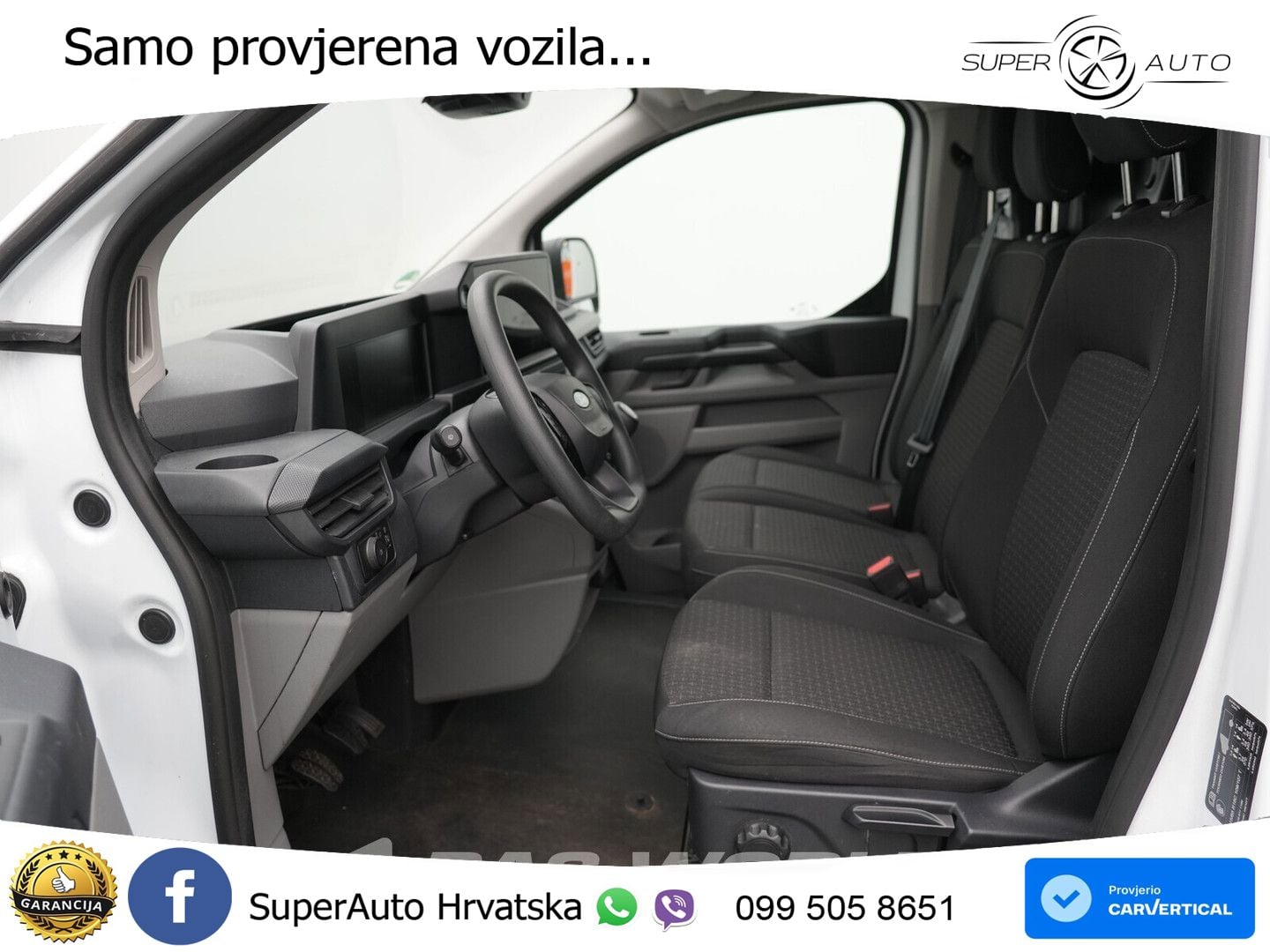 Ford Transit Custom 110pk !!Engine broken!! L2 Lang A 110 KS