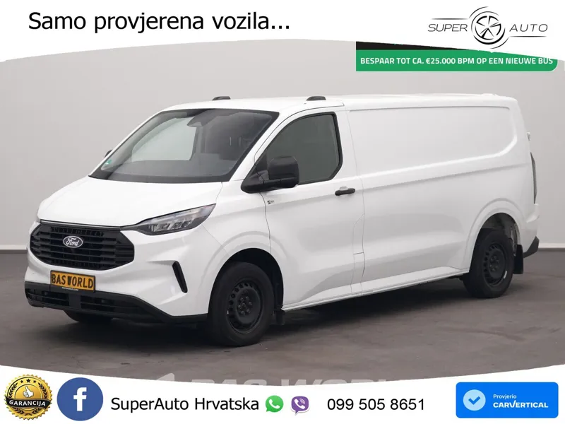 Ford Transit Custom 110pk !!Engine broken!! L2 Lang A 110 KS