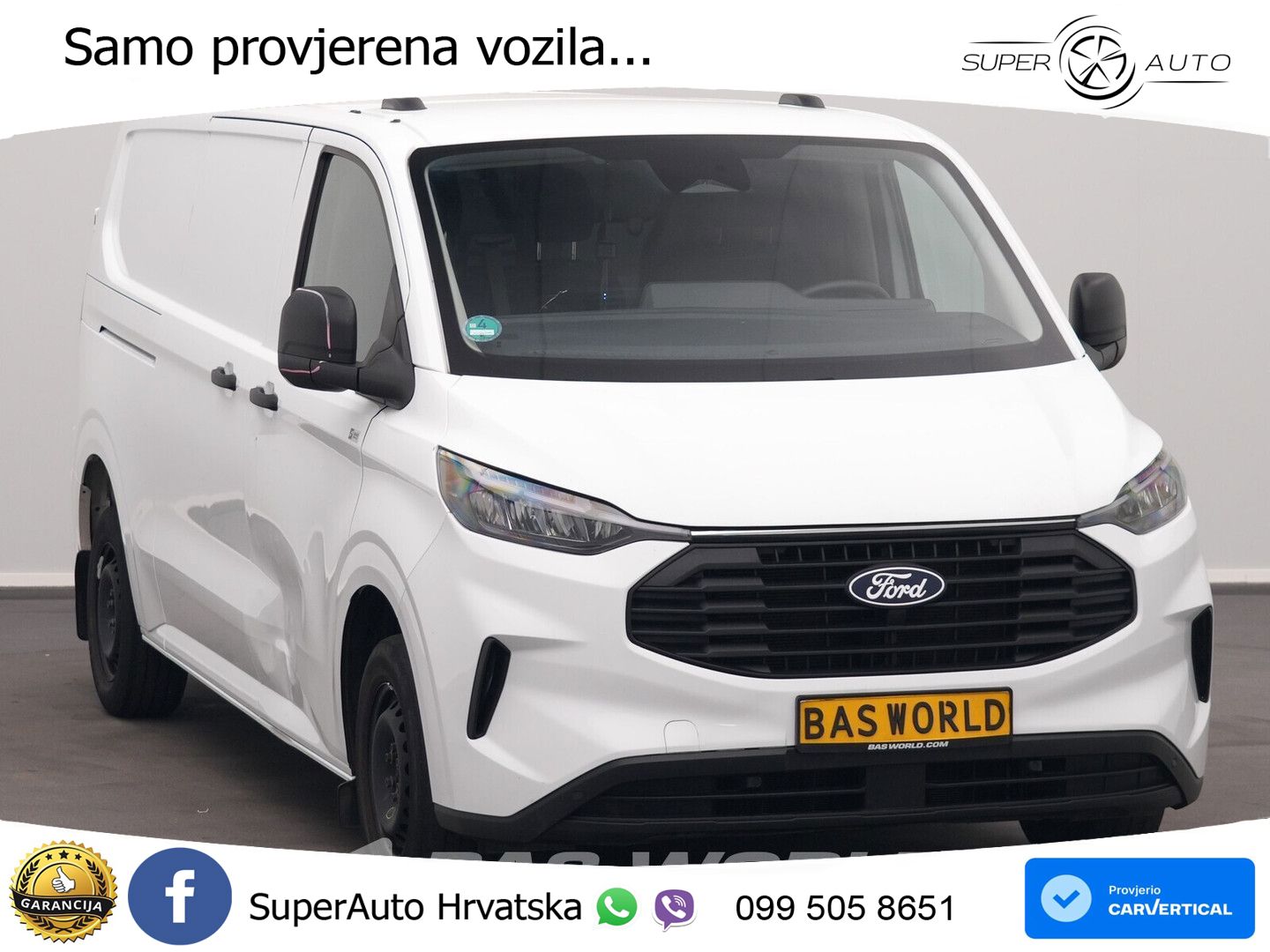 Ford Transit Custom 110pk !!Engine broken!! L2 Lang A 110 KS