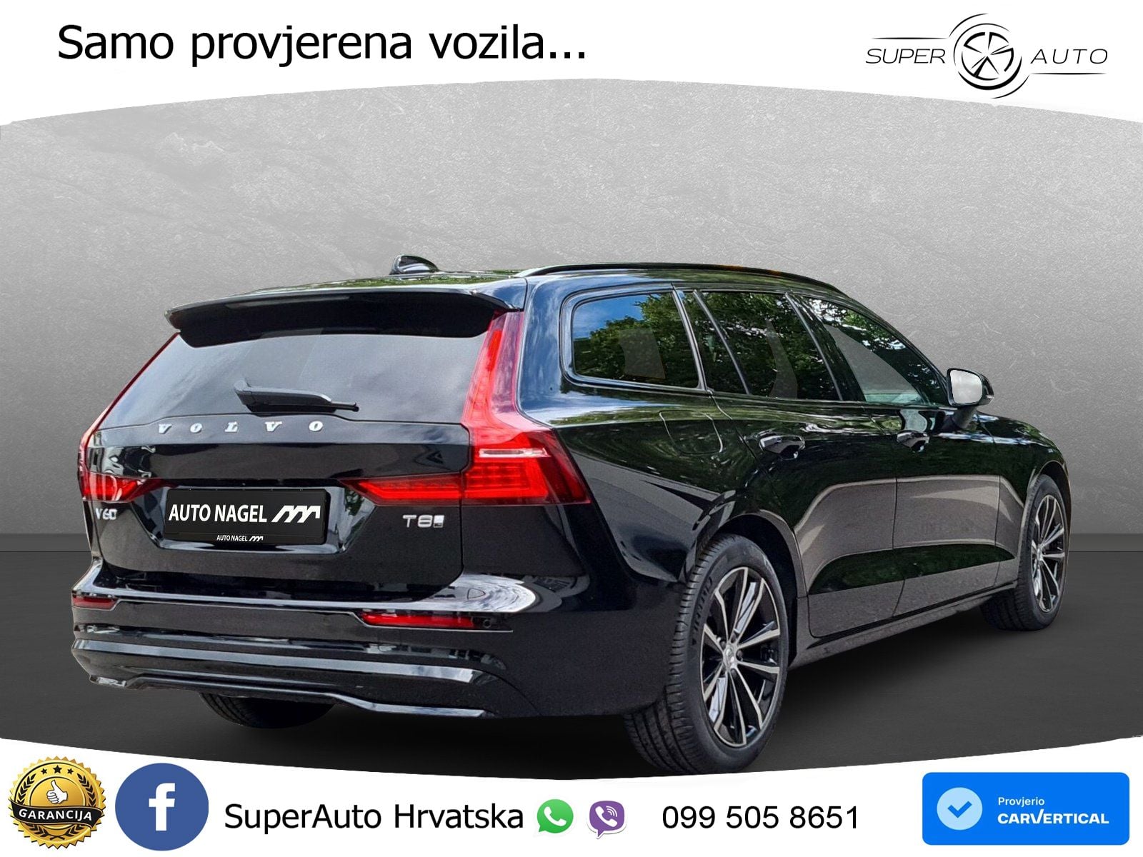 Volvo V60 2.0 T8 AWD Geartronic LED+GR SJED+ACC
