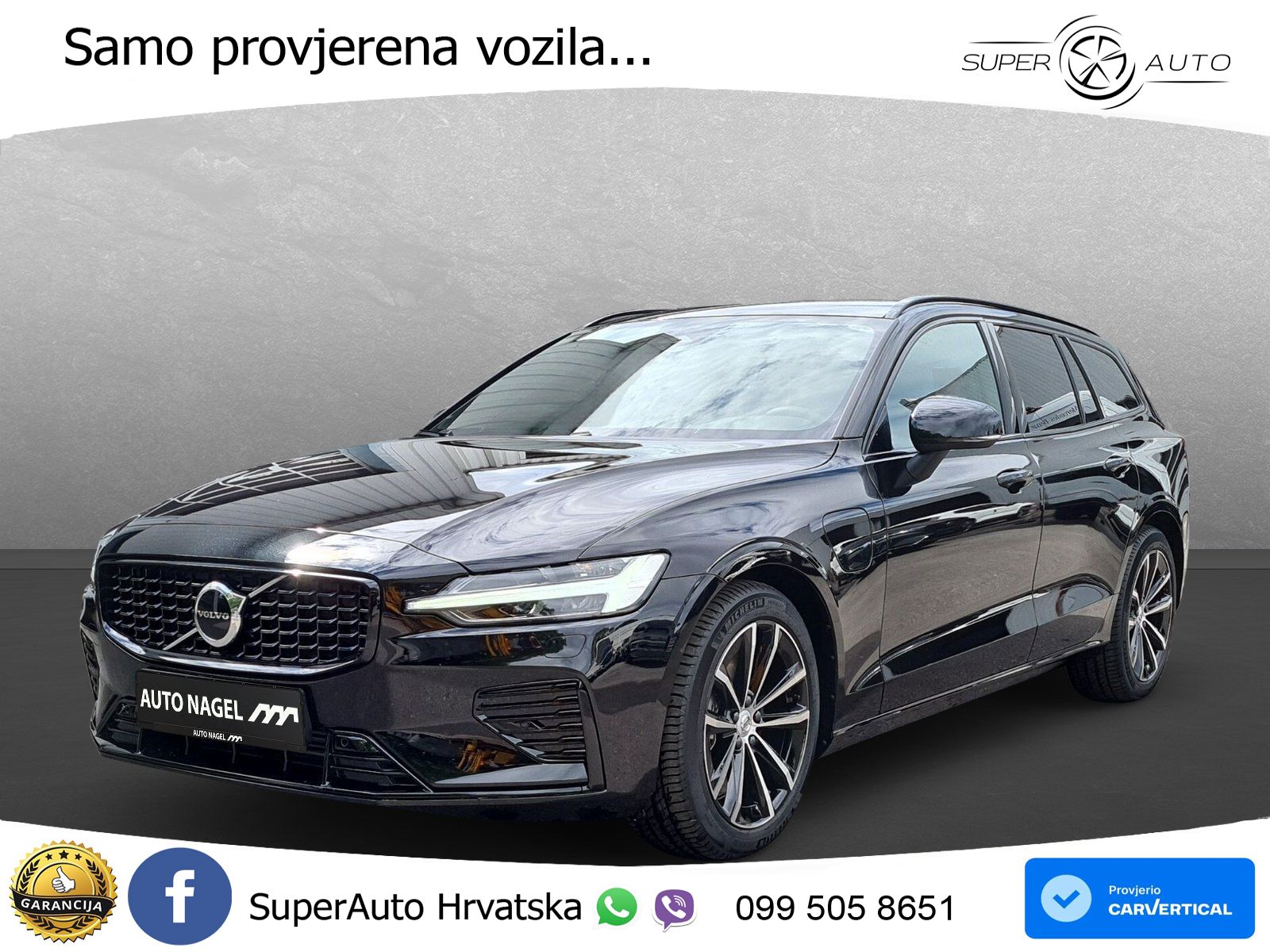 Volvo V60 2.0 T8 AWD Geartronic LED+GR SJED+ACC