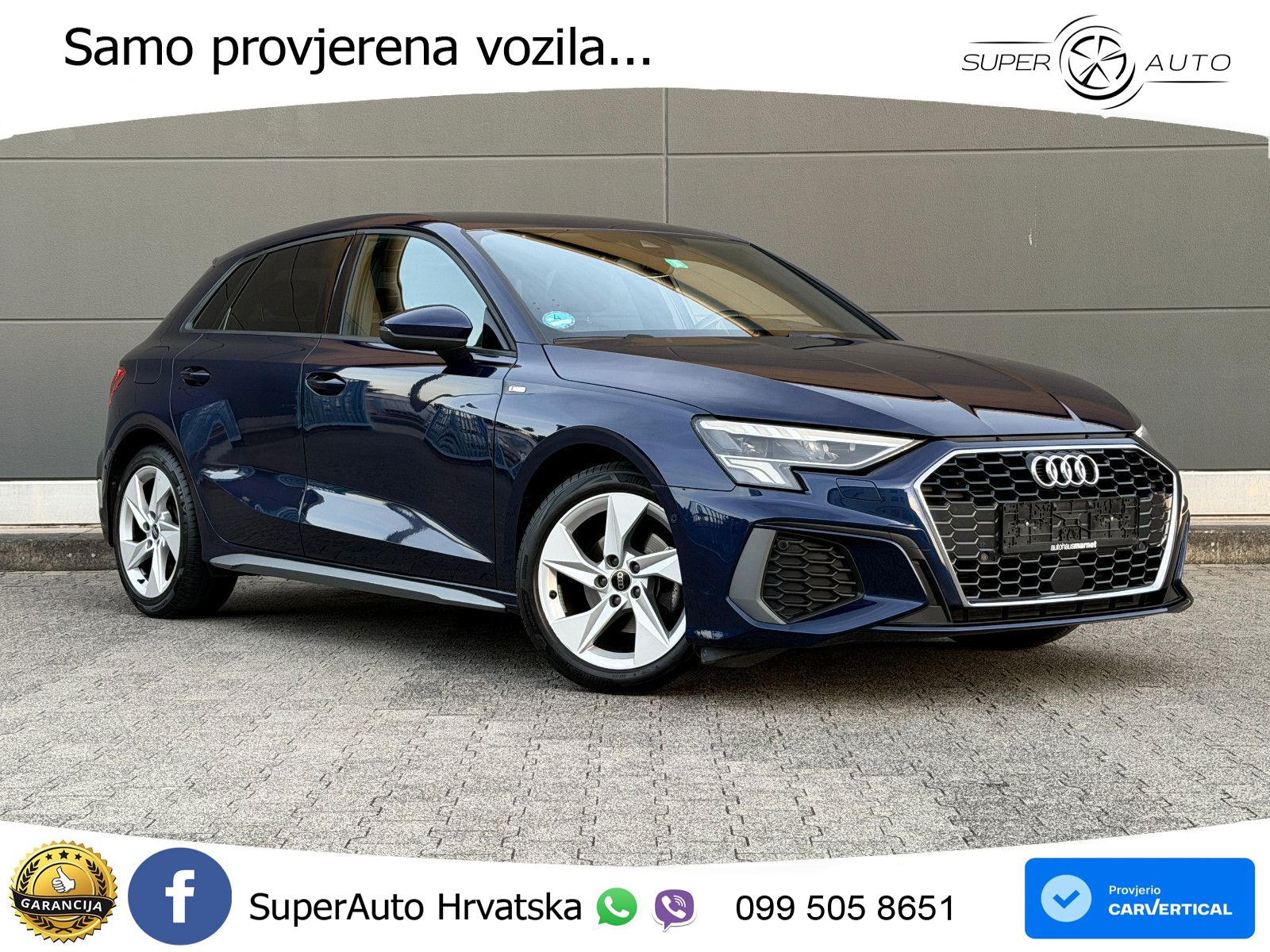 Audi A3 30 TDI (116 KS) S tronic S line LED+GR SJED+ACC