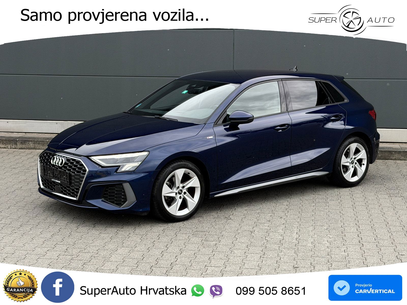 Audi A3 30 TDI (116 KS) S tronic S line LED+GR SJED+ACC