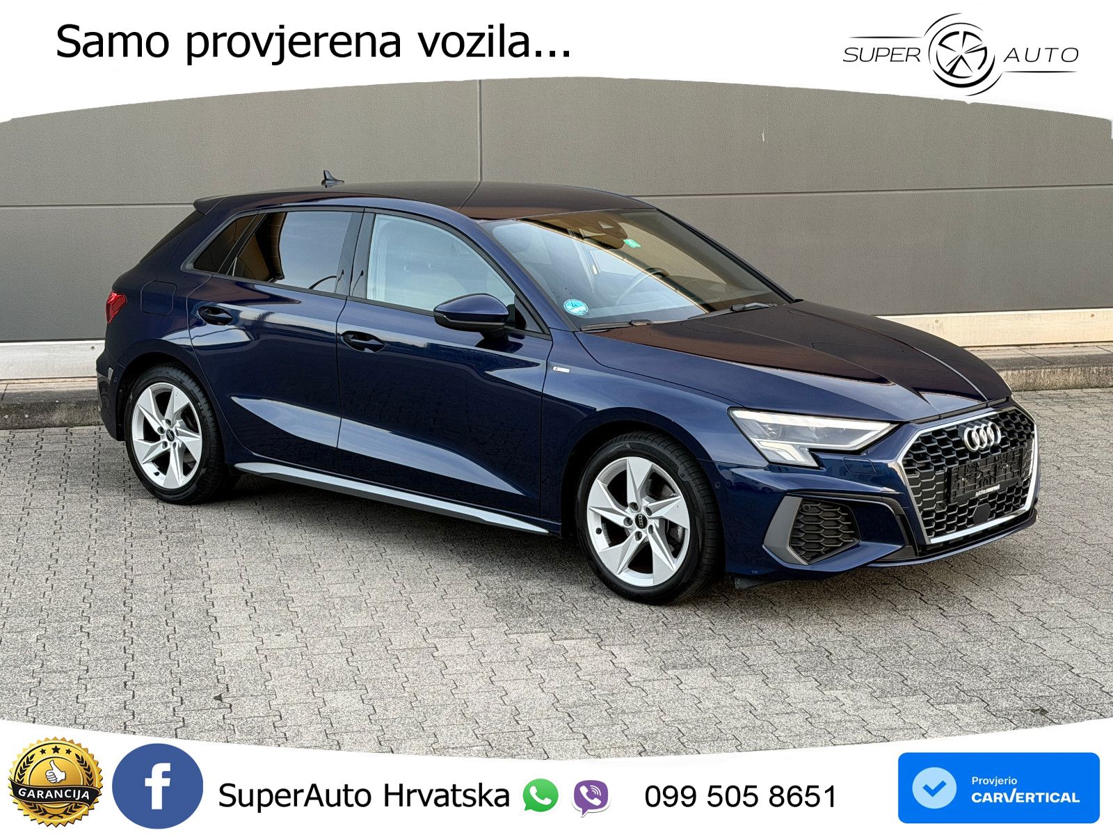 Audi A3 30 TDI (116 KS) S tronic S line LED+GR SJED+ACC
