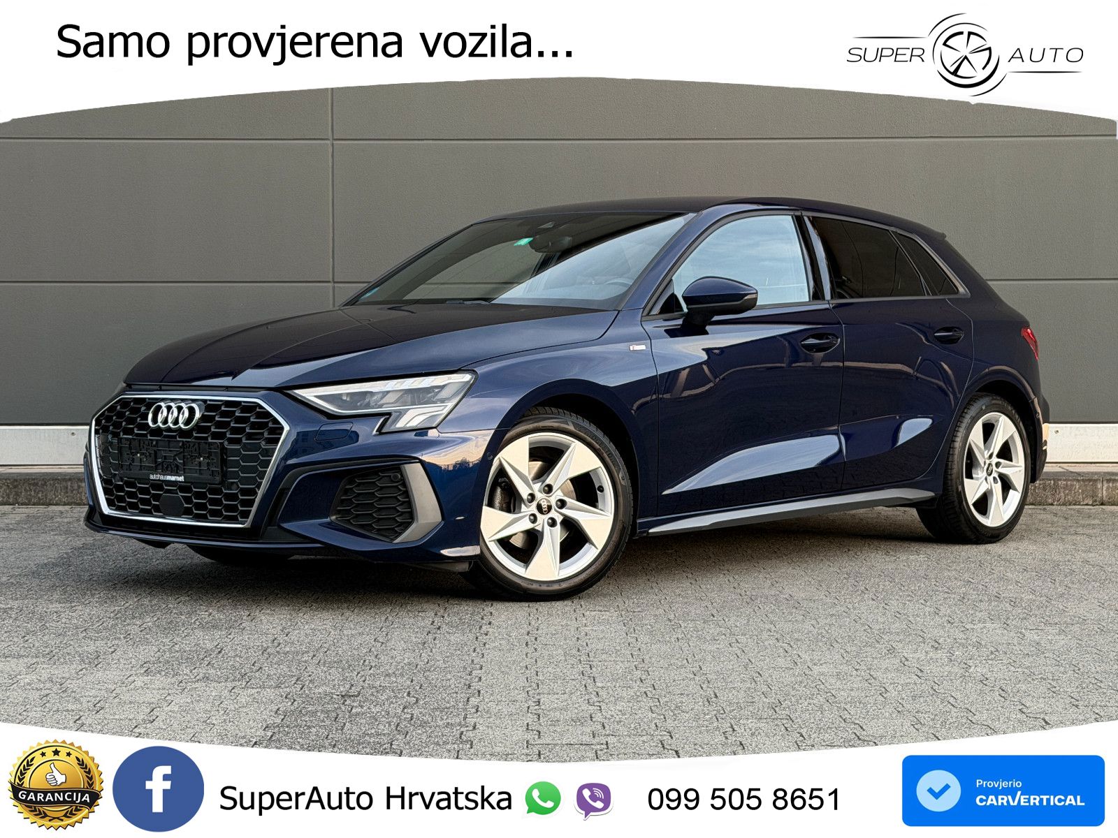 Audi A3 30 TDI (116 KS) S tronic S line LED+GR SJED+ACC